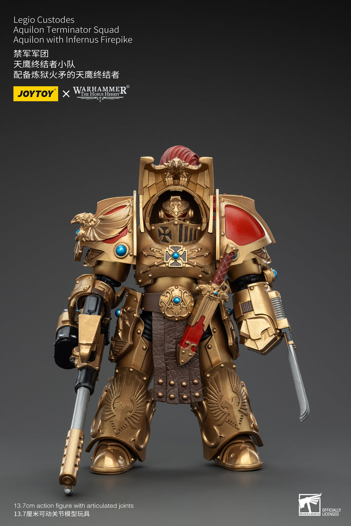 【決算セール対象！】 レギオカストーデス アキロン・ターミネータースカッド アキロン（インファーナス・ファイアパイク装備） 1/18スケール