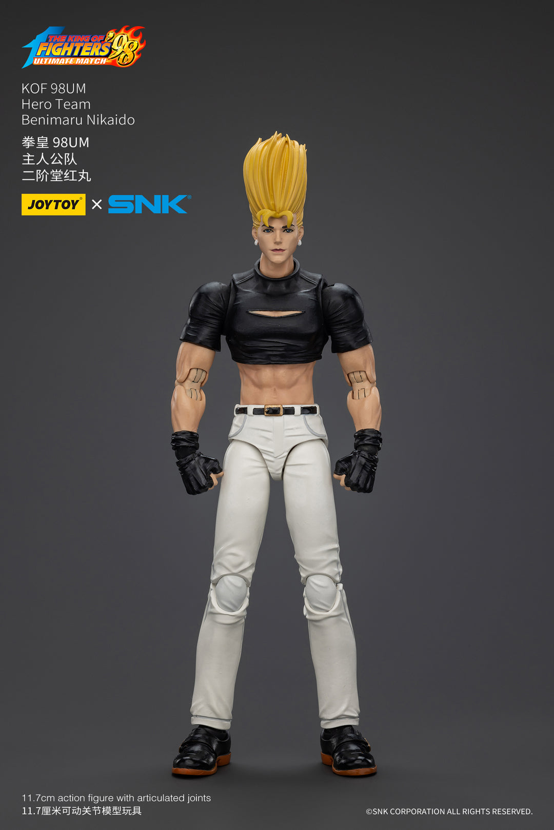 ザ・キング・オブ・ファイターズ TKF '98 アルティメットマッチ 主人公チーム 二階堂紅丸 1/18スケール