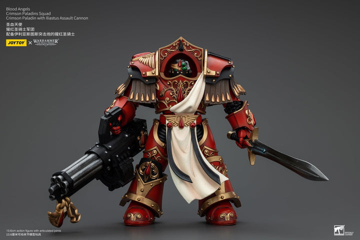 [WFクーポン対象] ブラッドエンジェル クリムゾンパラディン・スカッド クリムゾンパラディン（イリアス・アサルトキャノン装備） 1/18スケール