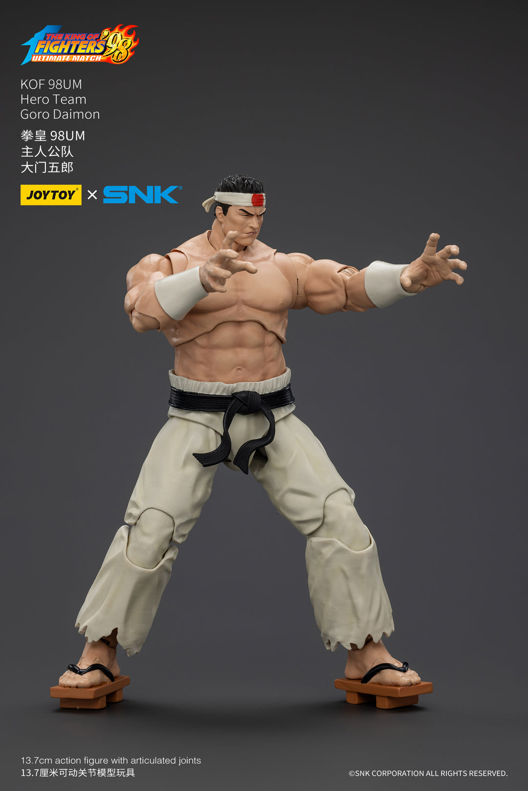 ザ・キング・オブ・ファイターズ TKF '98 アルティメットマッチ 主人公チーム 大門五郎 1/18スケール
