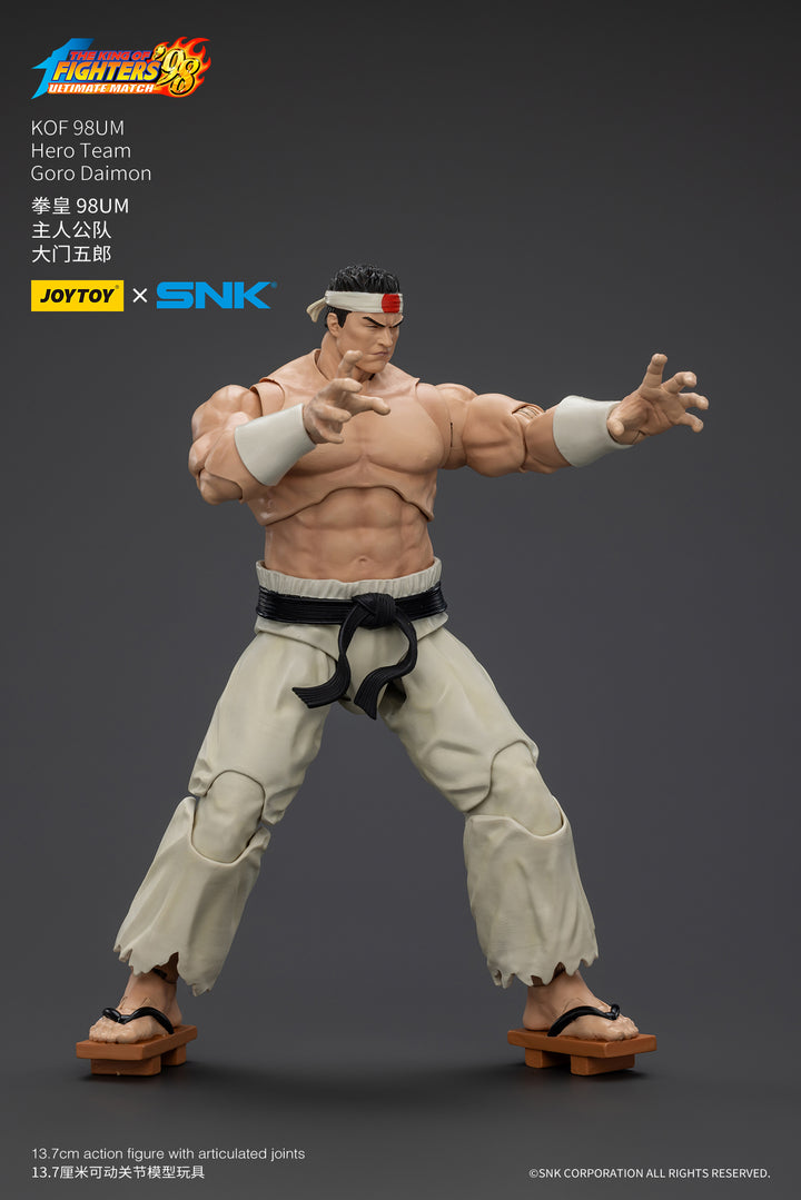ザ・キング・オブ・ファイターズ TKF '98 アルティメットマッチ 主人公チーム 大門五郎 1/18スケール