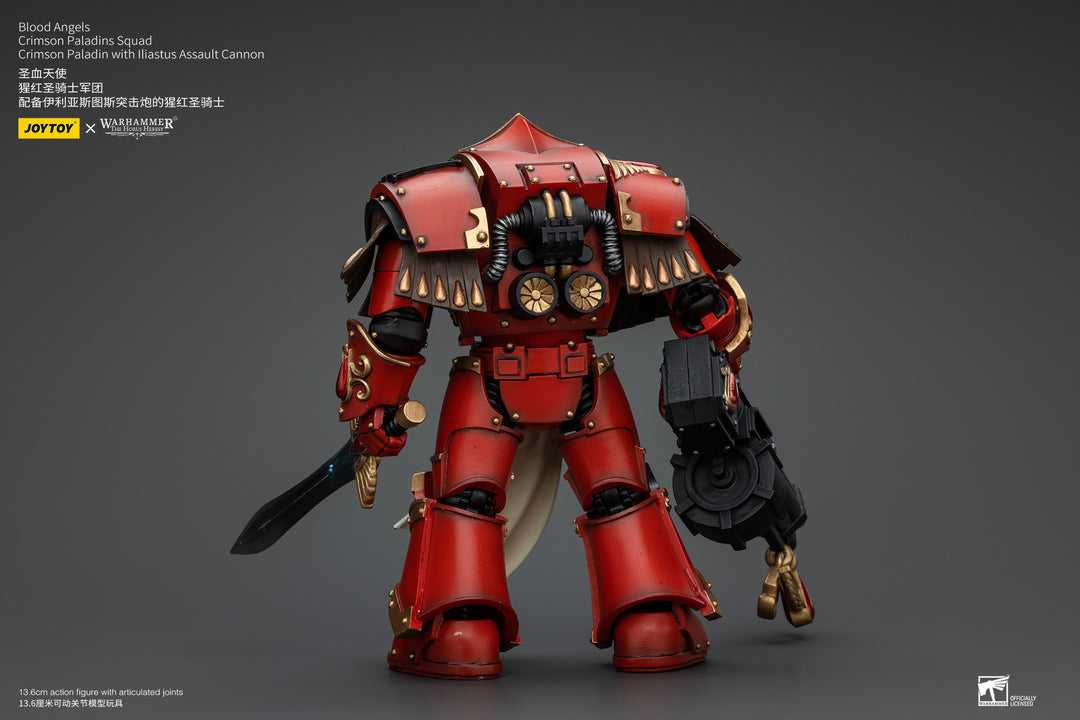 [WFクーポン対象] ブラッドエンジェル クリムゾンパラディン・スカッド クリムゾンパラディン（イリアス・アサルトキャノン装備） 1/18スケール