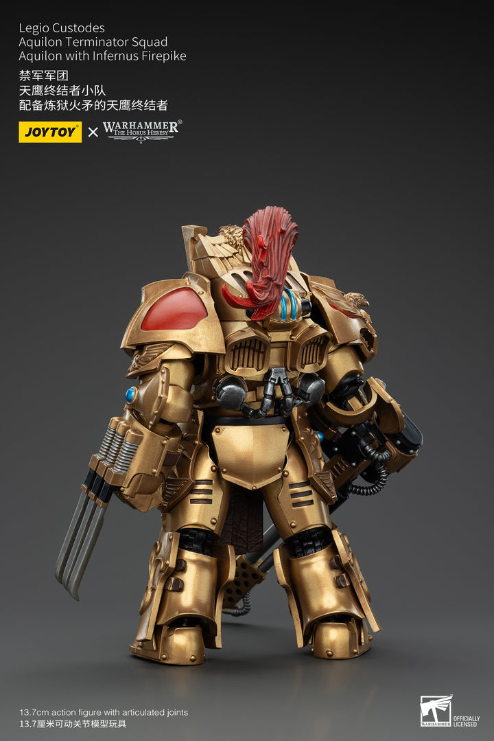 【決算セール対象！】 レギオカストーデス アキロン・ターミネータースカッド アキロン（インファーナス・ファイアパイク装備） 1/18スケール