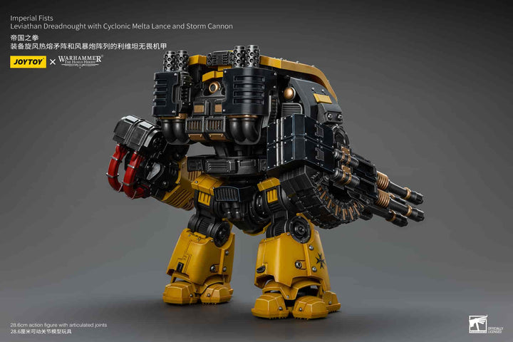インペリアルフィスト リヴァイアサン・ドレッドノート（サイクロニック・メルタランス 、ストームキャノン装備） 1/18スケール
