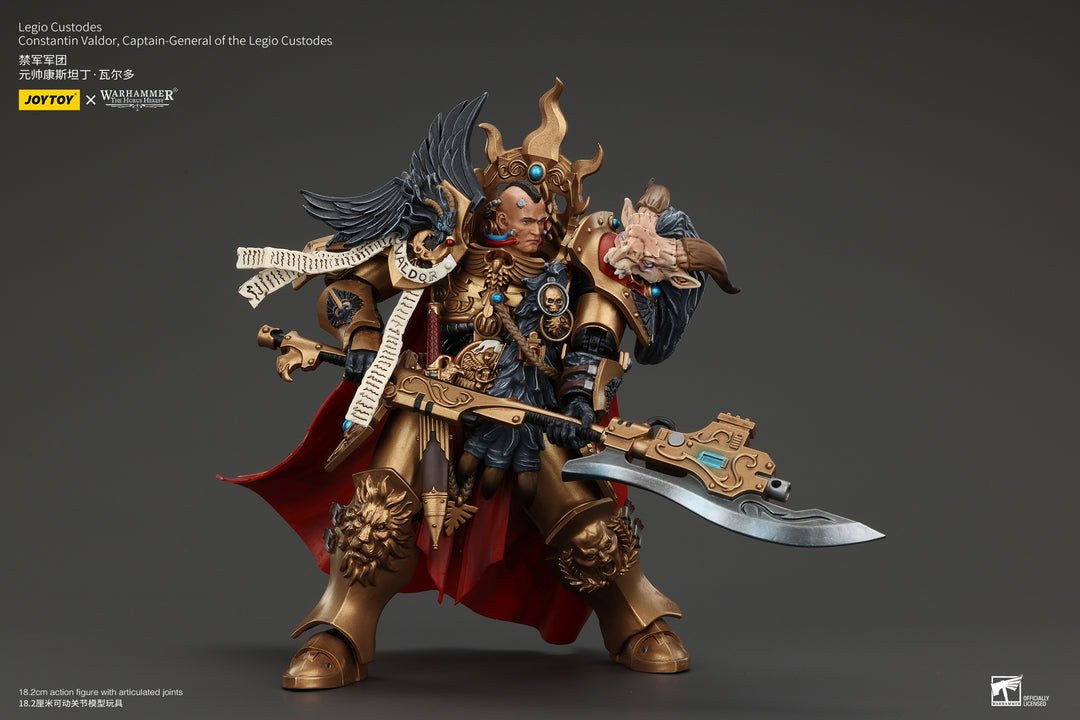 【決算セール対象！】 レギオカストーデス 総司令官 コンスタンティン・ヴァルドール 1/18スケール
