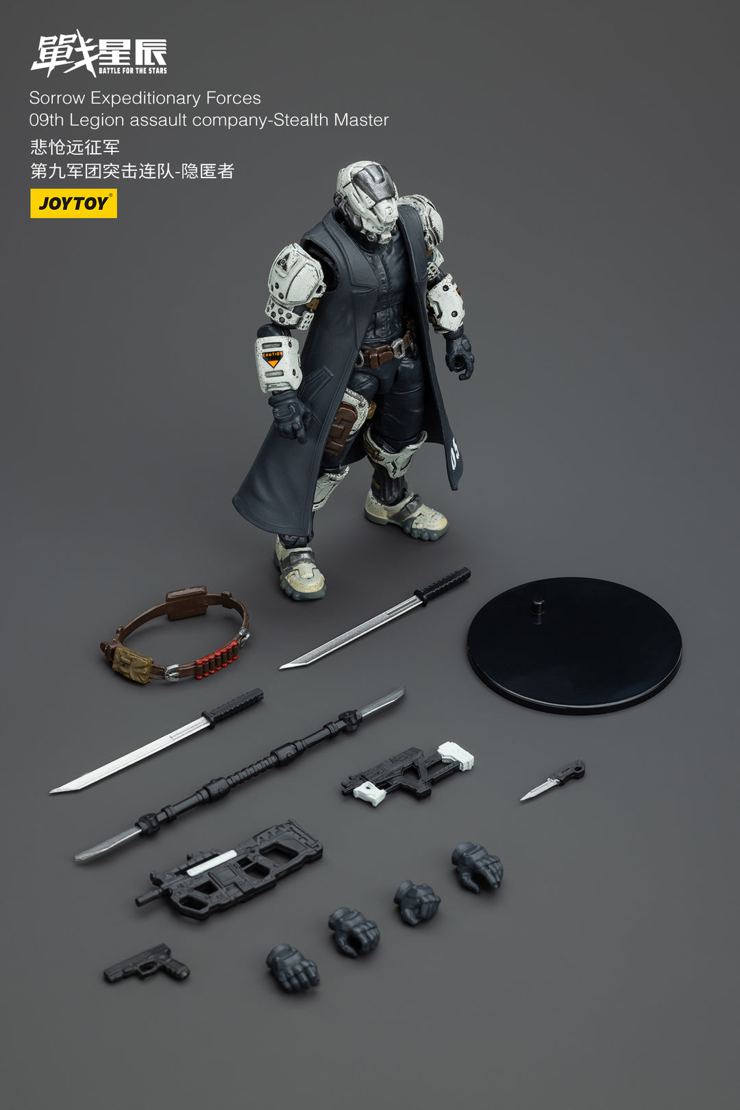 悲愴遠征軍 09thレギオン ステルスマスター 1/18スケール