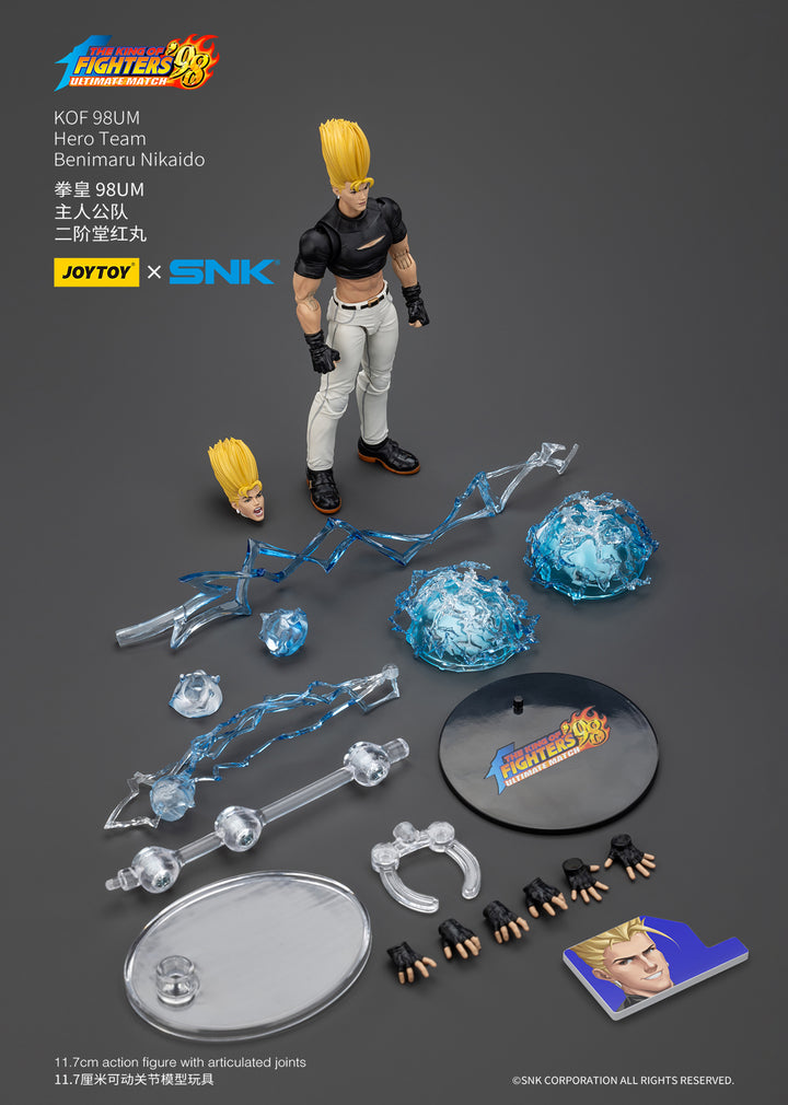 ザ・キング・オブ・ファイターズ TKF '98 アルティメットマッチ 主人公チーム 二階堂紅丸 1/18スケール