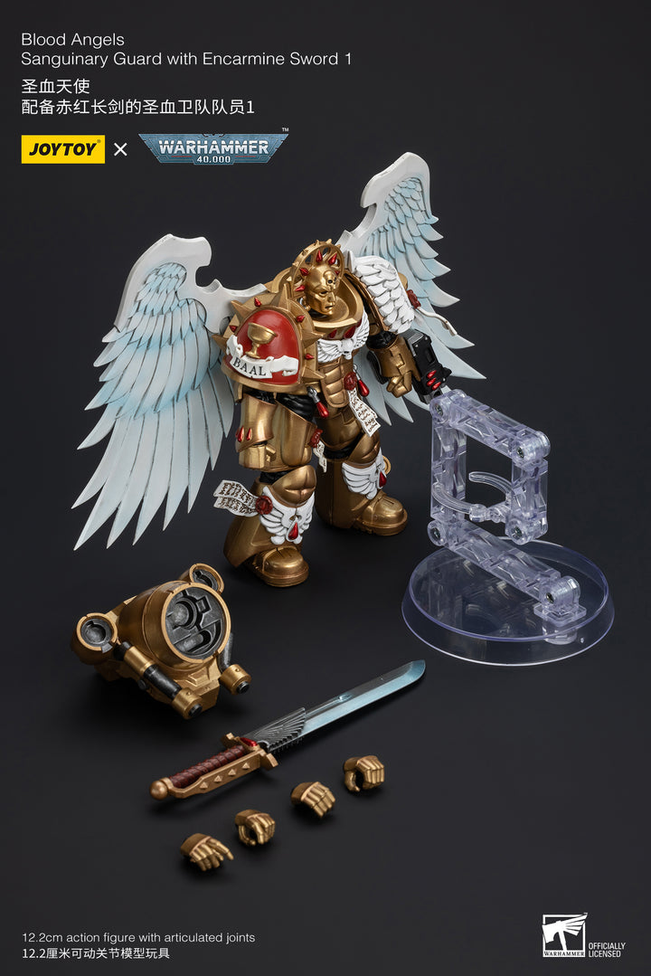 【決算セール対象！】 ブラッドエンジェル サングィナリー・ガード1(エンカーマイン・ソード装備） 1/18スケール