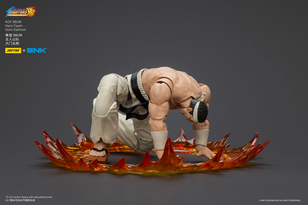 ザ・キング・オブ・ファイターズ TKF '98 アルティメットマッチ 主人公チーム 大門五郎 1/18スケール