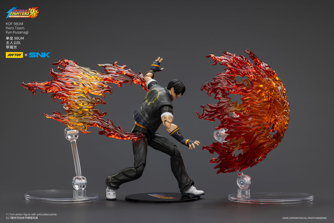 ザ・キング・オブ・ファイターズ TKF '98 アルティメットマッチ 主人公チーム 草薙京 1/18スケール