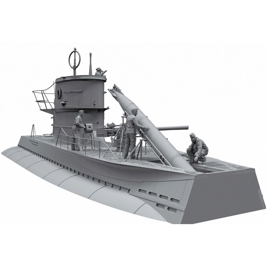 1/35 ドイツ海軍潜水艦乗組員 & 指揮官 (5体セット)