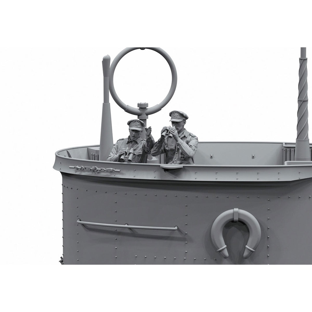 1/35 ドイツ海軍潜水艦乗組員 & 指揮官 (5体セット)