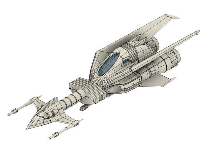 銀河大戦 リアべ・スペシャル プラスチックモデルキット  1/144スケール