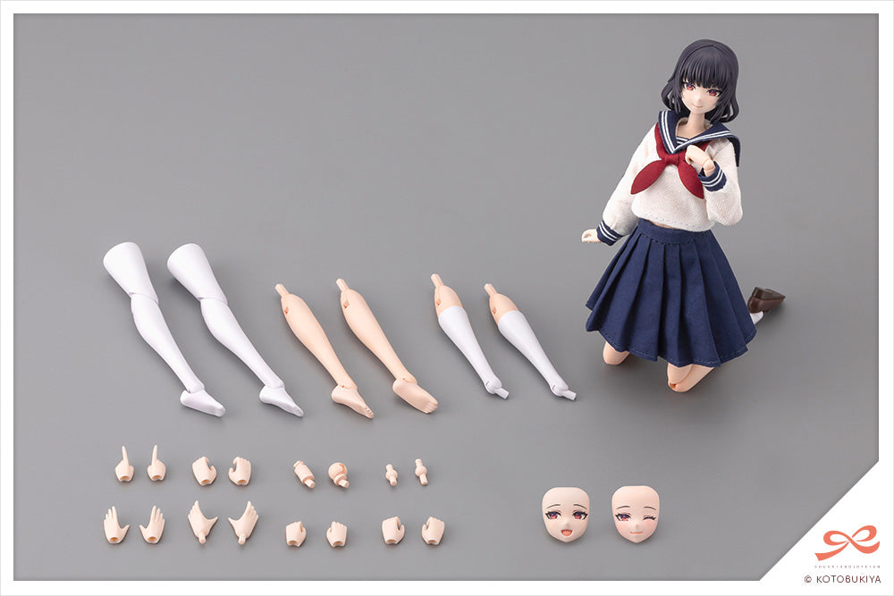 創彩少女庭園 きるプラ 薬師寺 久遠【桃桜高校・制服】 1/10スケール
