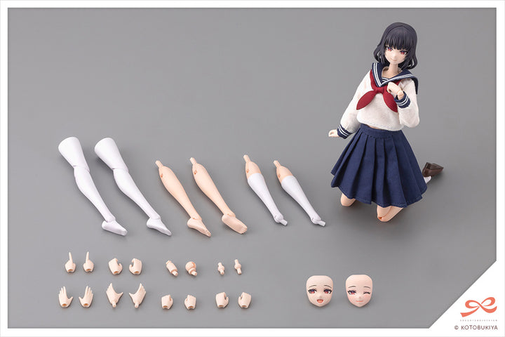 創彩少女庭園 きるプラ 薬師寺 久遠【桃桜高校・制服】 1/10スケール