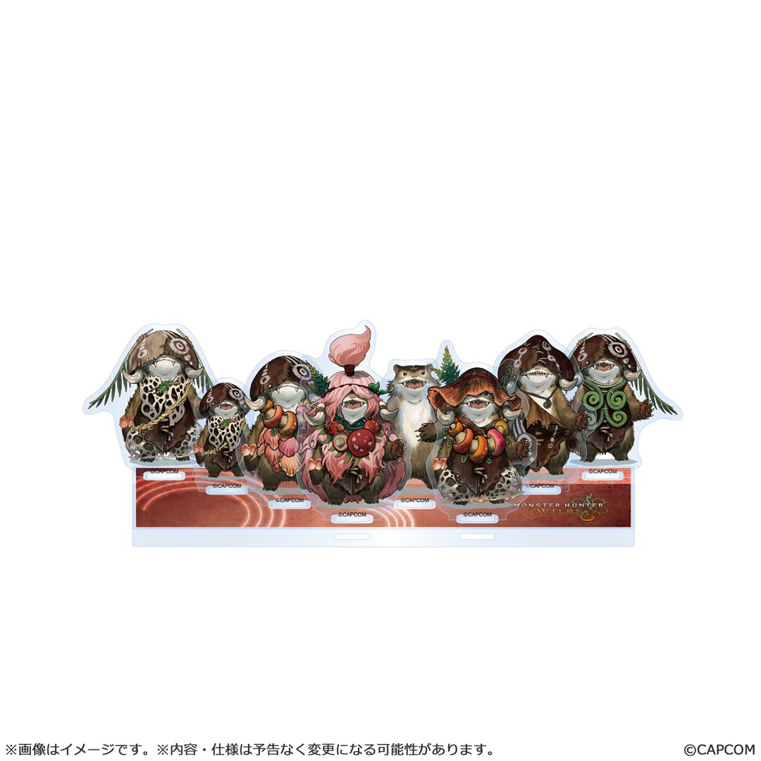 モンスターハンターワイルズ アクリルスタンド モモムックリセット