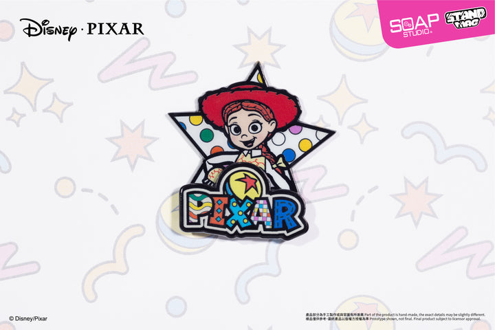 (単品販売)ディズニーピクサー スタンディングマグネットバッジ ブラインドボックス