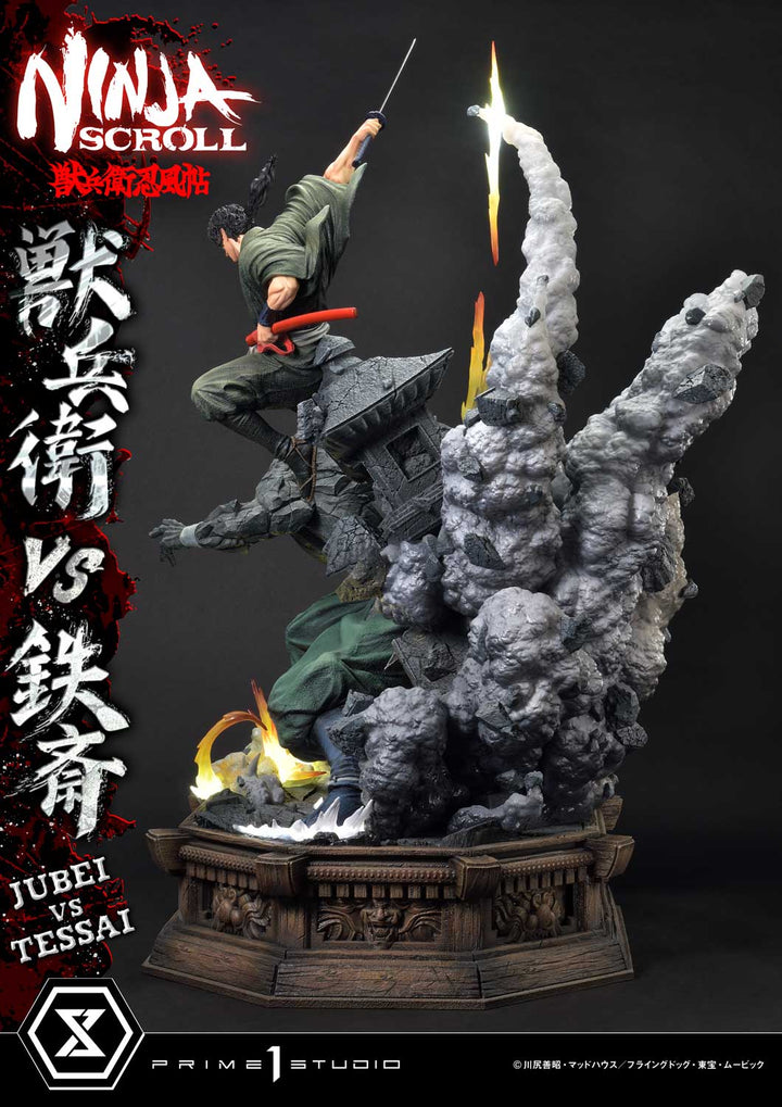 アルティメットプレミアムマスターライン 獣兵衛 VS 鉄斎 DX版 1/4スケール