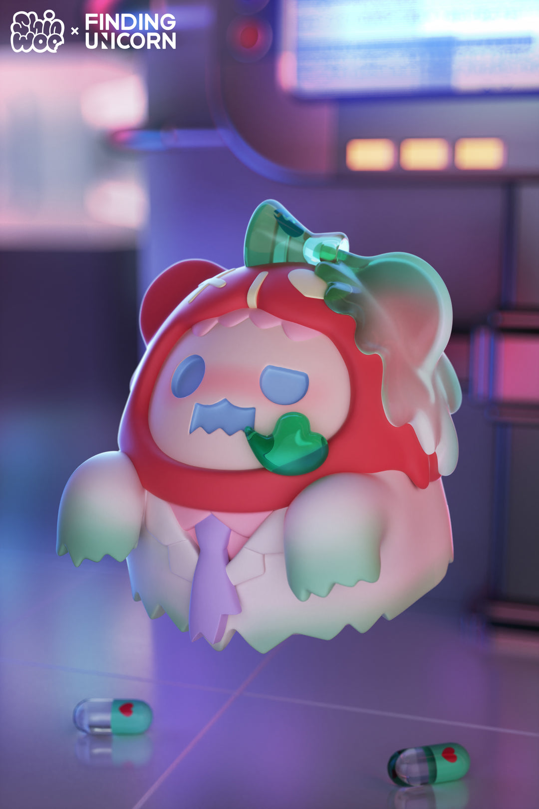 【決算セール対象！】 (単品販売)BABY GHOST BEAR ラブシック・ラボシリーズ