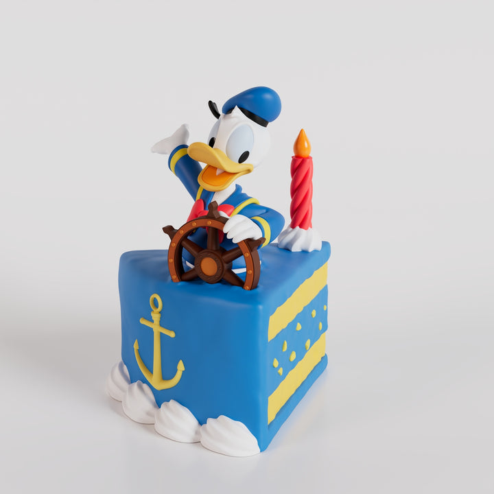 (単品販売) ディズニー ドナルドダック フィギュア グッズ サプライズケーキ ブラインドボックス フィギュア デイジー スクルージ