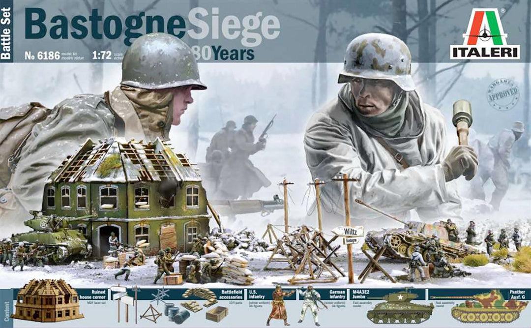 1/72 WW.II バストーニュの戦い80周年 情景セット