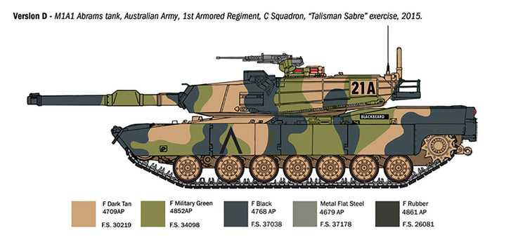 【再販】1/35 アメリカ軍 M1A1 エイブラムス戦車
