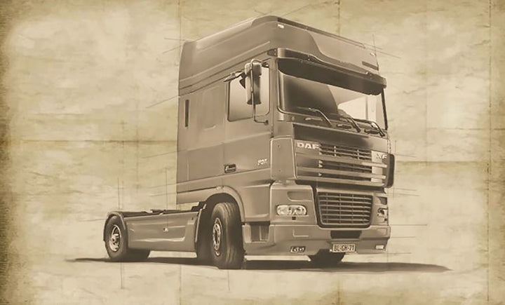 1/24 DAF XF95 スーパースペースキャブ