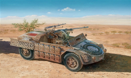 1/72 WW.II イタリア軍 装輪偵察車 カミオネッタ AS.42 サハリアーナ