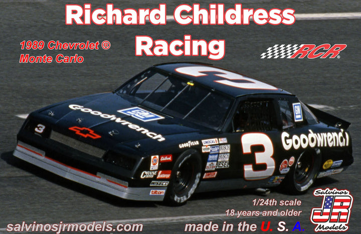 1/24 リチャード・チルドレス・レーシング #3 GM グッドレンチ シボレー モンテカルロ  NASCAR 1989