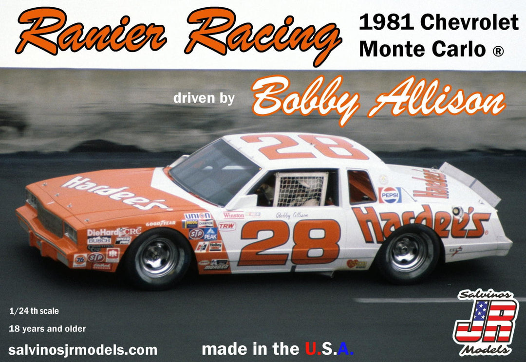 1/24 NASCAR 1981 ラニエ・レーシング シボレー・モンテカルロ #28 ”ボビー・アリソン”