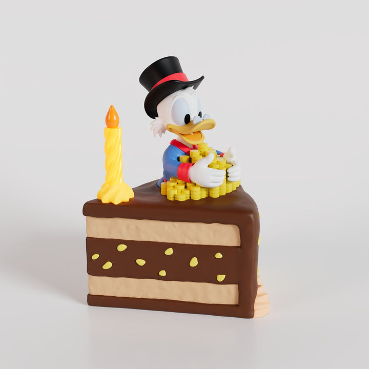 (単品販売) ディズニー ドナルドダック フィギュア グッズ サプライズケーキ ブラインドボックス フィギュア デイジー スクルージ