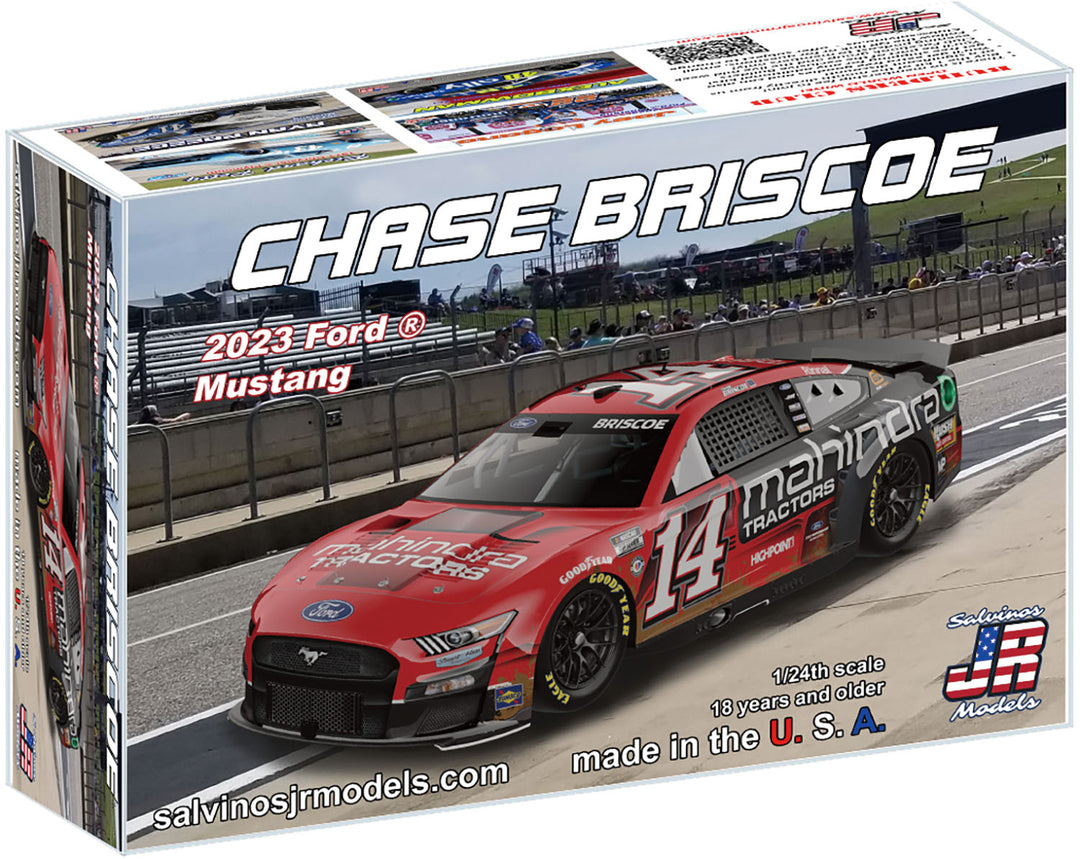 1/24 チェイス・ブリスコー #14 スチュワート・ハース・レーシング マヒンドラトラクター フォード マスタング NASCAR 2023