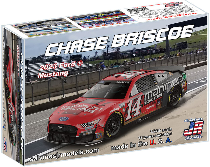 1/24 チェイス・ブリスコー #14 スチュワート・ハース・レーシング マヒンドラトラクター フォード マスタング NASCAR 2023