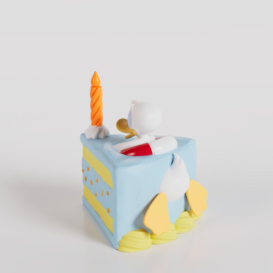 (単品販売) ディズニー ドナルドダック フィギュア グッズ サプライズケーキ ブラインドボックス フィギュア デイジー スクルージ
