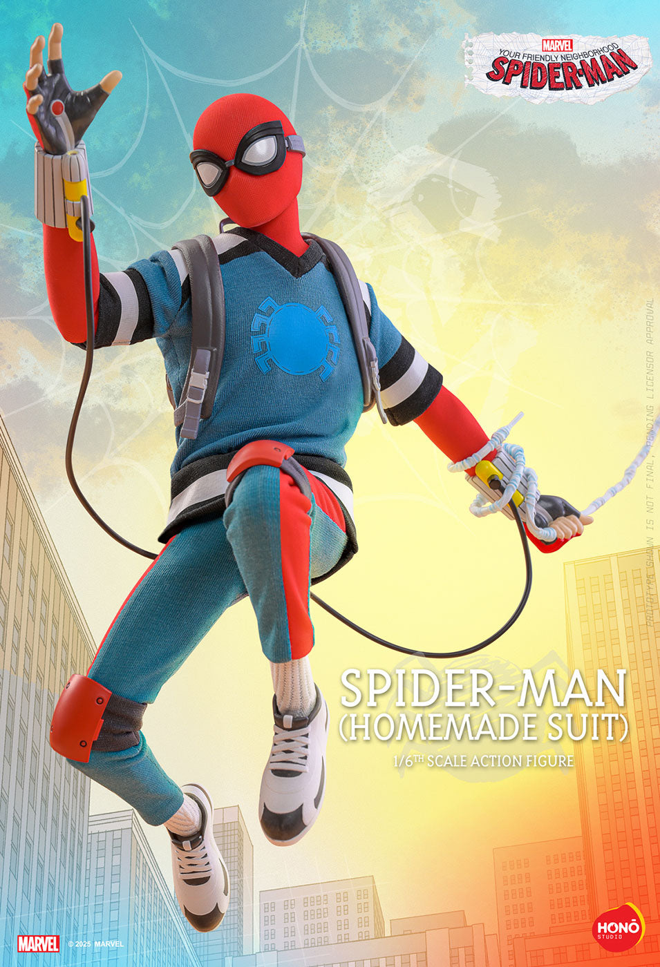 炎スタジオ スパイダーマン（ホームメイド・スーツ） 1/6スケール