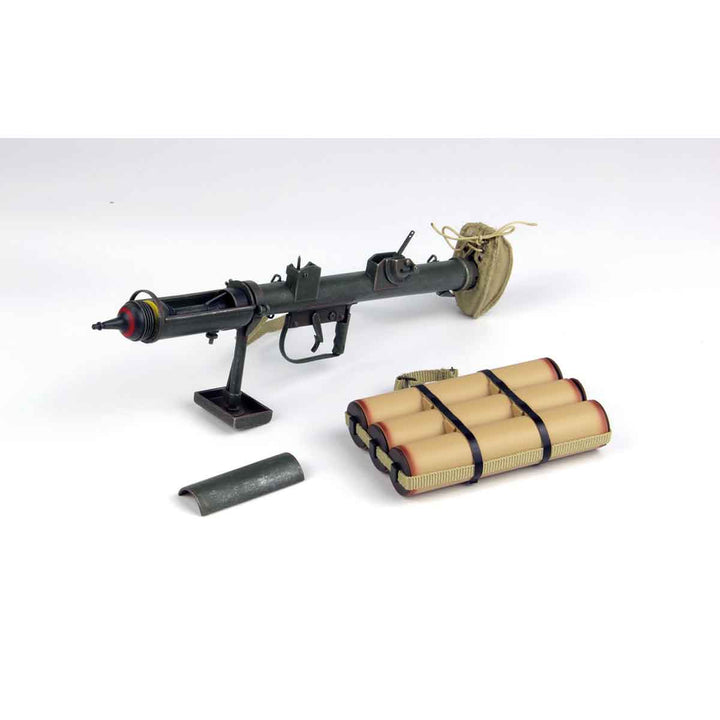 【決算セール対象！】 DRAGON(ドラゴン) イギリス軍 PIAT 対戦車グレネードランチャー 1/6スケール 塗装済みスケール模型完成品