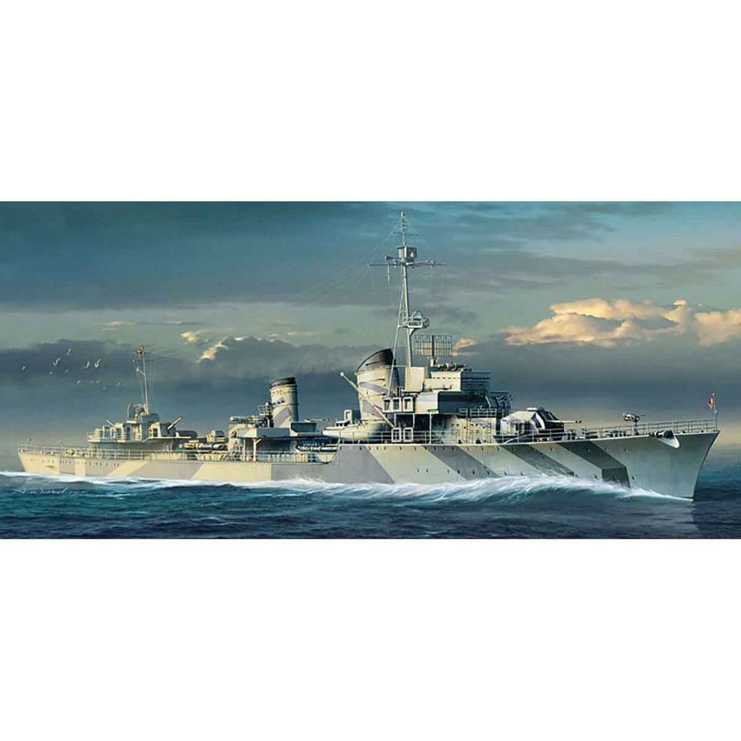 DRAGON（ドラゴン） WW.II ドイツ海軍 駆逐艦 Z-32 (スマートキット) 1/350スケール 未塗装組立キット