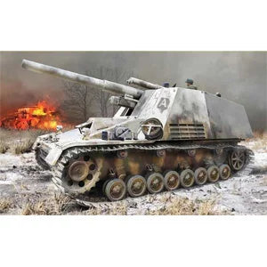 DRAGON(ドラゴン) WW.II ドイツ軍 自走砲 Sd.Kfz.165 フンメル初期生産型 w/ヴィンターケッテ 1/35スケール 未塗装組立キット