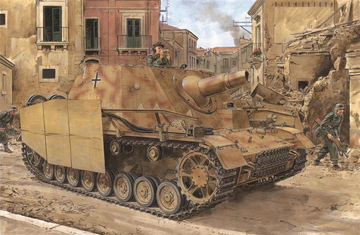 DRAGON(ドラゴン) WW.II ドイツ軍 Sd.Kfz.166 IV号突撃戦車 ブルムベア 中期生産型 (2 in1) 1/35スケール 未塗装組立キット