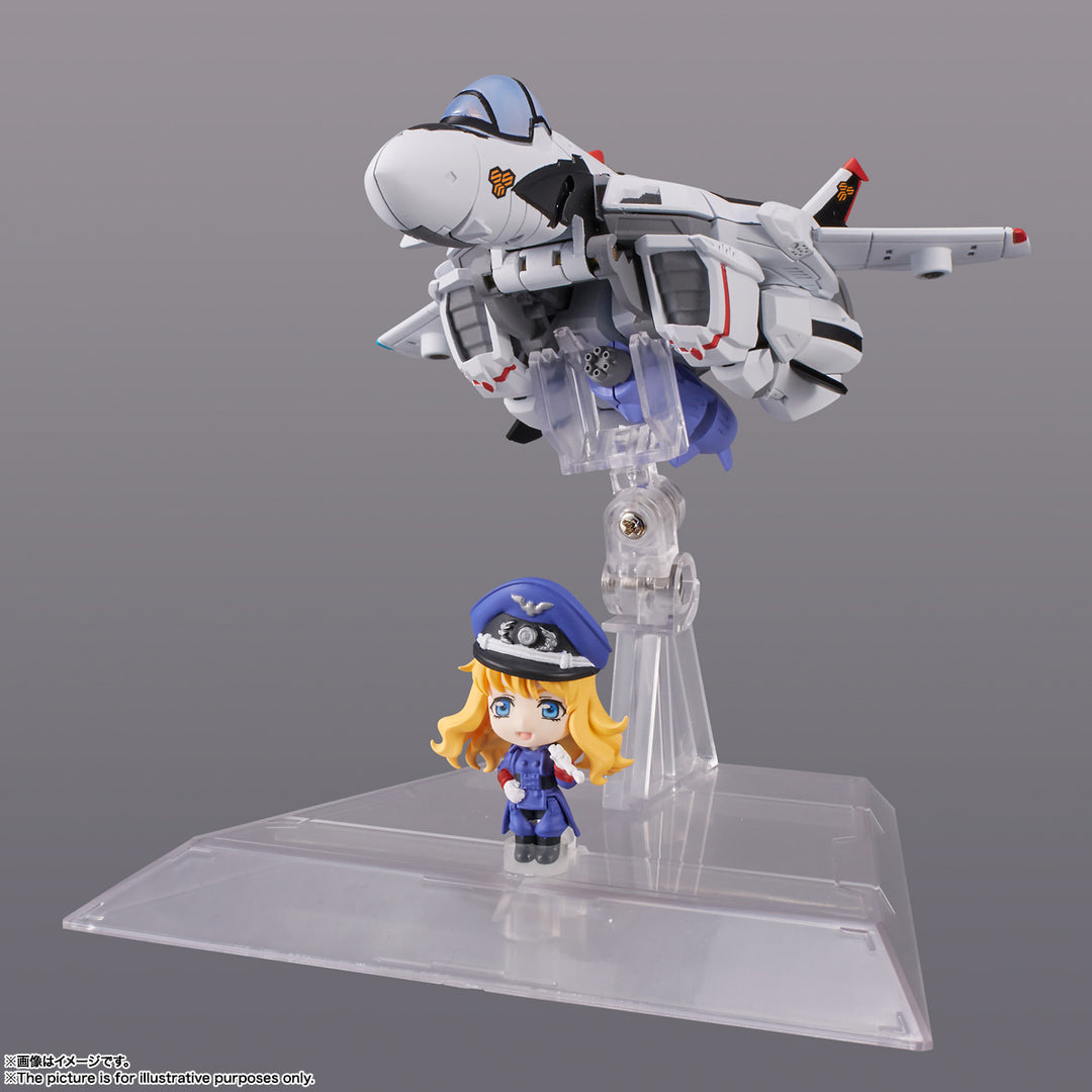 TINY SESSION VF-25F メサイアバルキリー(アルト機) with シェリル