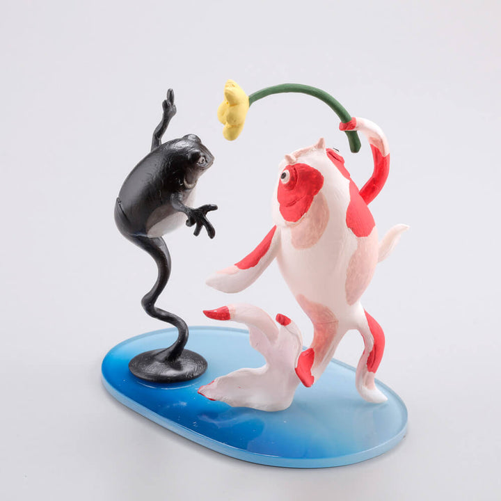 【決算セール対象！】 [BOX販売]miniQ 歌川国芳の金魚づくし「酒のざしき」 1box6入
