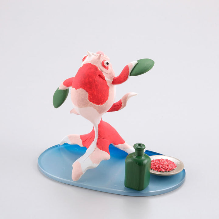 【決算セール対象！】 [BOX販売]miniQ 歌川国芳の金魚づくし「酒のざしき」 1box6入