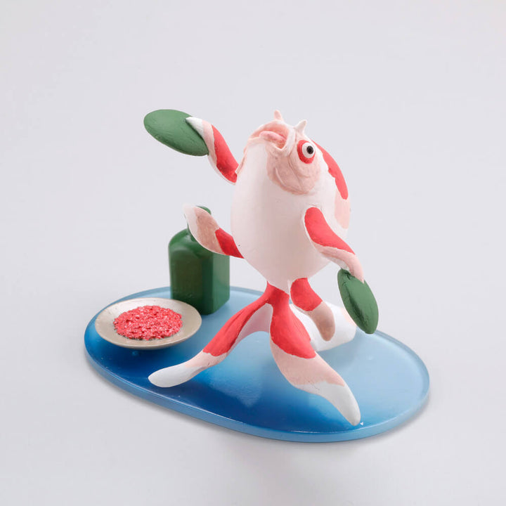 【決算セール対象！】 [BOX販売]miniQ 歌川国芳の金魚づくし「酒のざしき」 1box6入