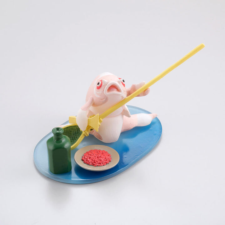 【決算セール対象！】 [BOX販売]miniQ 歌川国芳の金魚づくし「酒のざしき」 1box6入