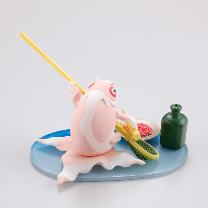 【決算セール対象！】 [BOX販売]miniQ 歌川国芳の金魚づくし「酒のざしき」 1box6入