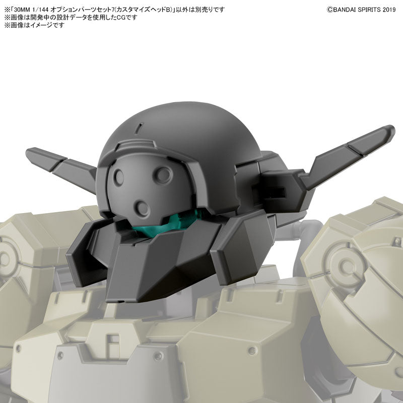 30MM オプションパーツセット7(カスタマイズヘッドB) 1/144スケール