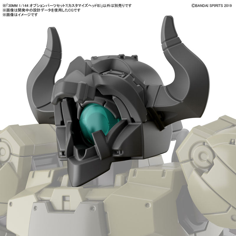 30MM オプションパーツセット7(カスタマイズヘッドB) 1/144スケール