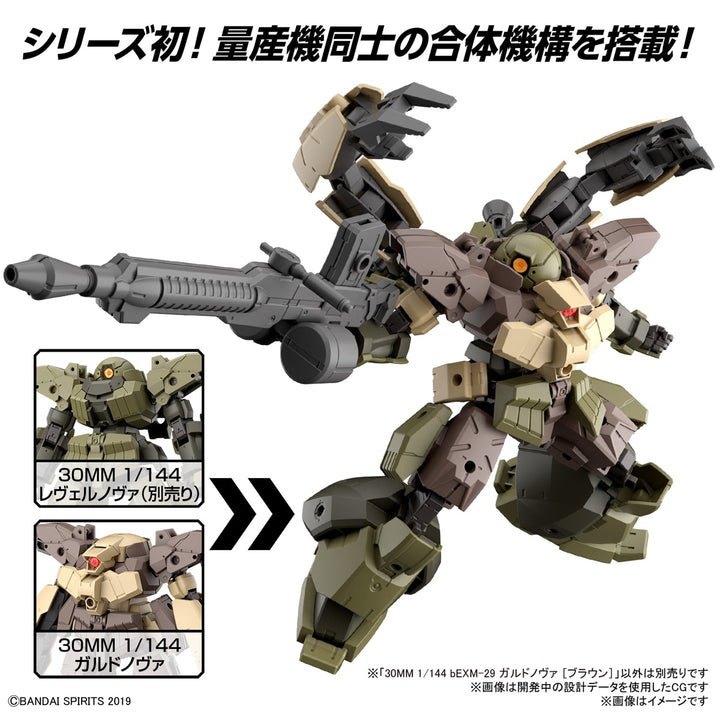 【決算セール対象！】 30MM bEXM-29 ガルドノヴァ 1/144スケール