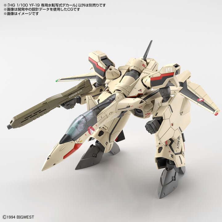【決算セール対象！】 HG YF-19専用水転写デカール