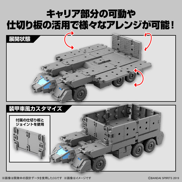 【決算セール対象！】 30MM エグザビークル(カスタマイズキャリアVer.) 1/144スケール